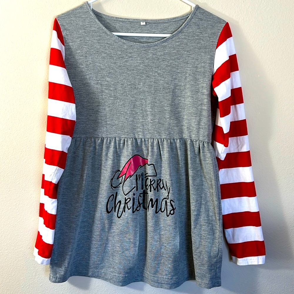 Maternity ‘Merry Christmas’ bump shirt